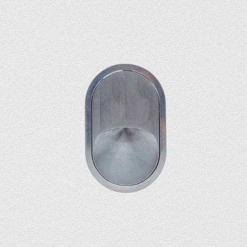 IRIS L (édition en cours) (3W, 1800K, 16°, Dimmable on remote power supply, Acier inoxydable, Anodisé Gris, IRC 80, Trim)